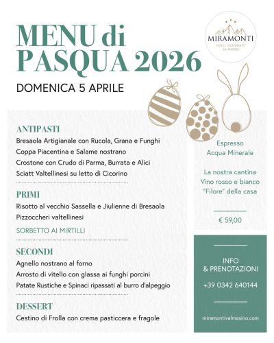 menù pasqua miramonti