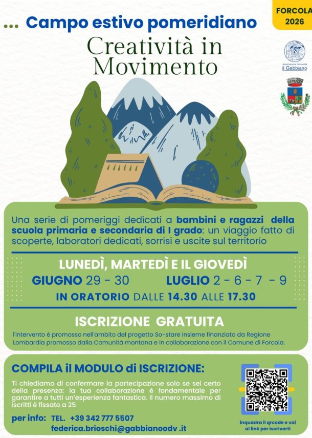 Campo estivo Forcola