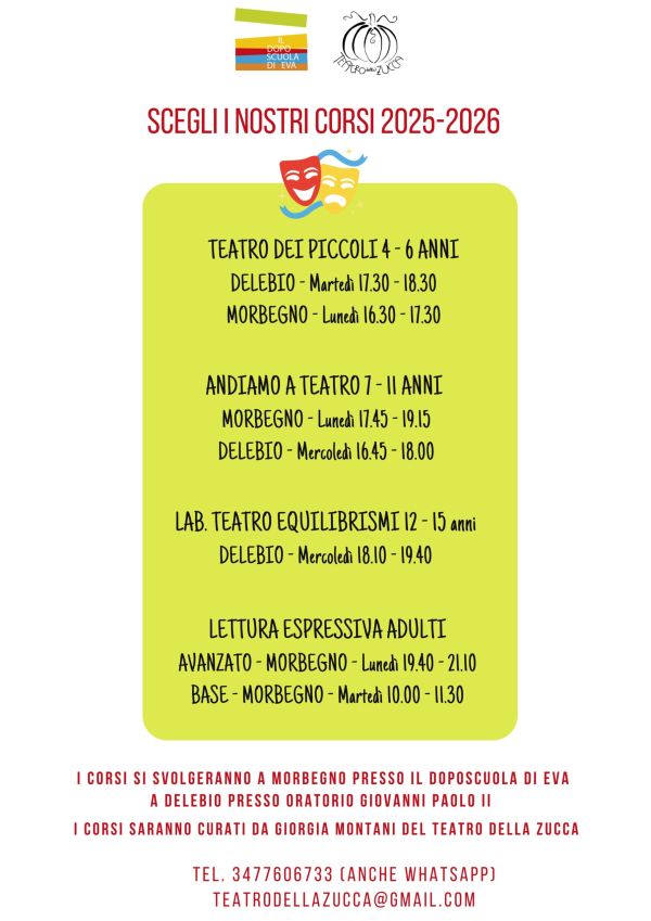 Teatro della zucca 2025