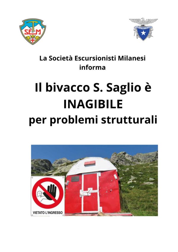 Bivacco S. Saglio