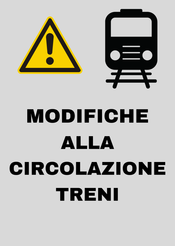 Modifiche circolazione treni