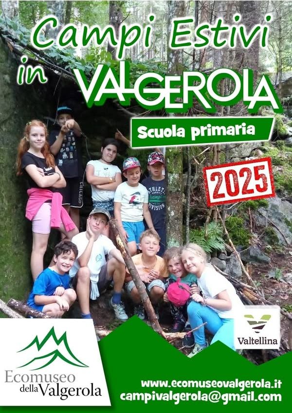 Campi estivi in Valgerola per studenti della scuola primaria