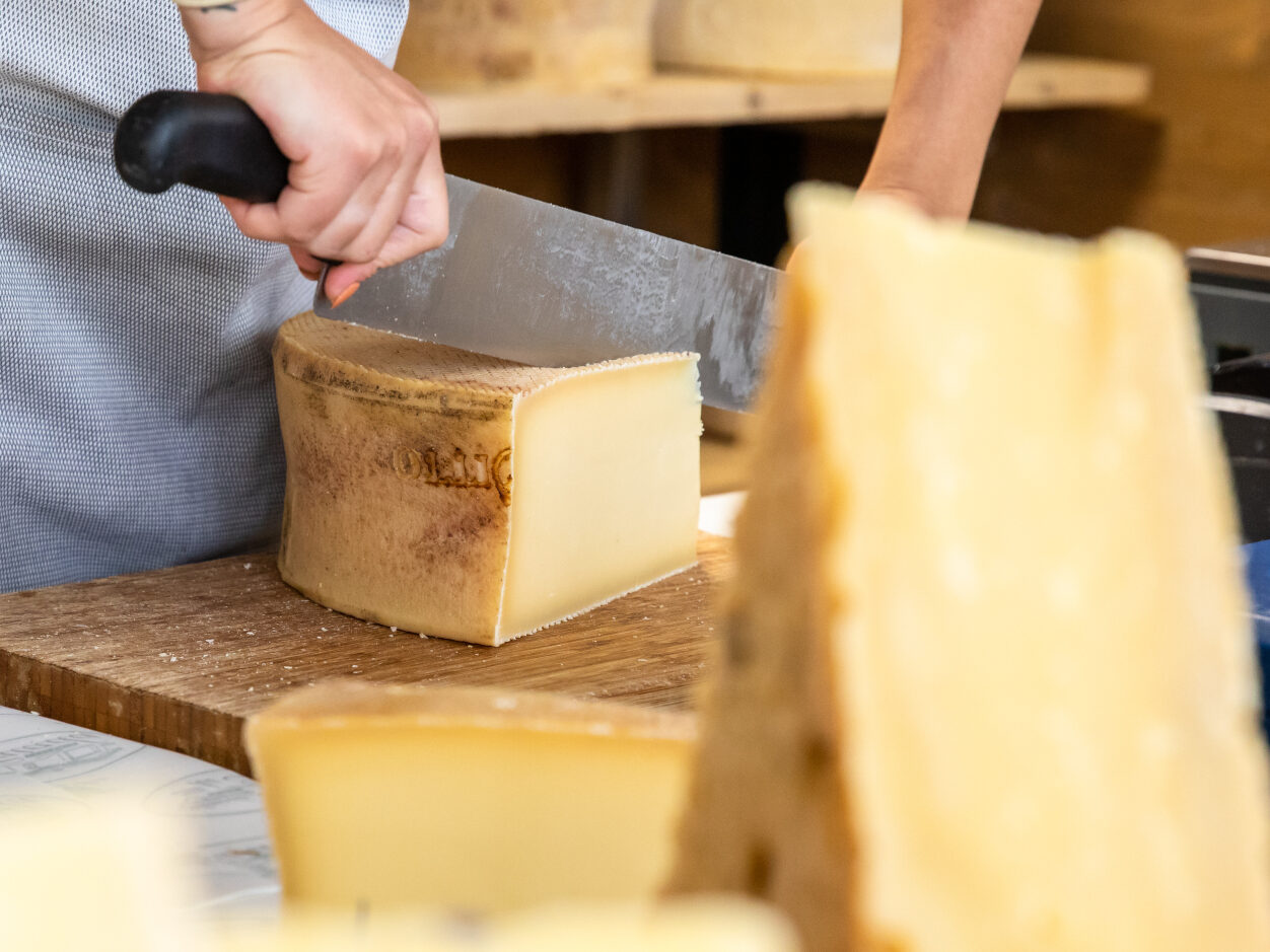 Crespelle al bitto fiorida