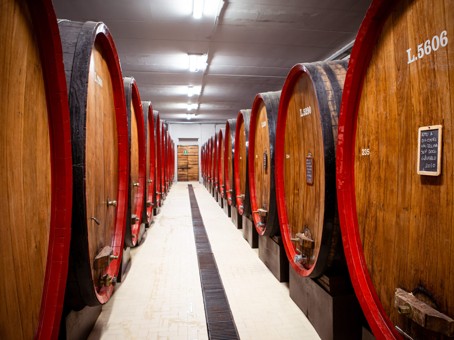 Cantina Casa vinicola nera chiuro