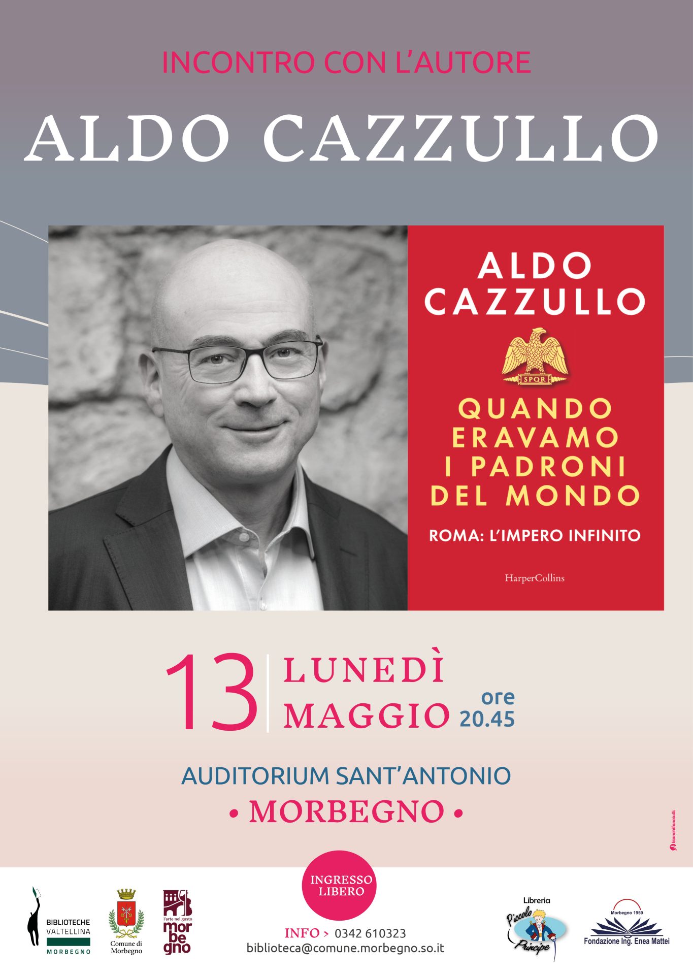 presentazione del libro di Aldo Cazzullo