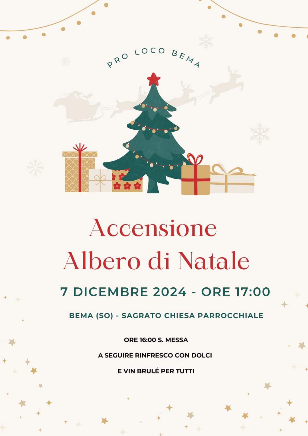 accensione albero