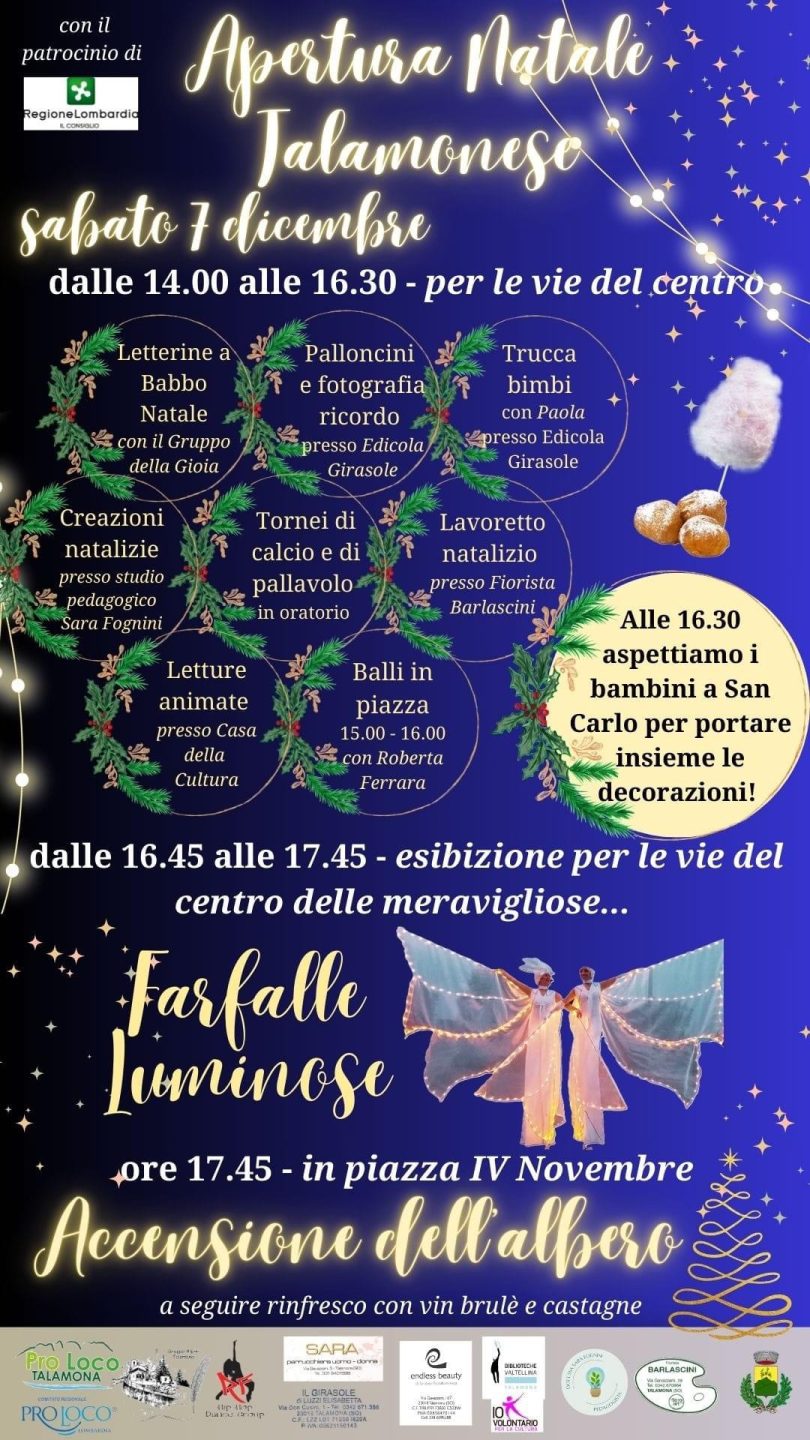 giornata di apertura del Natale talamonese