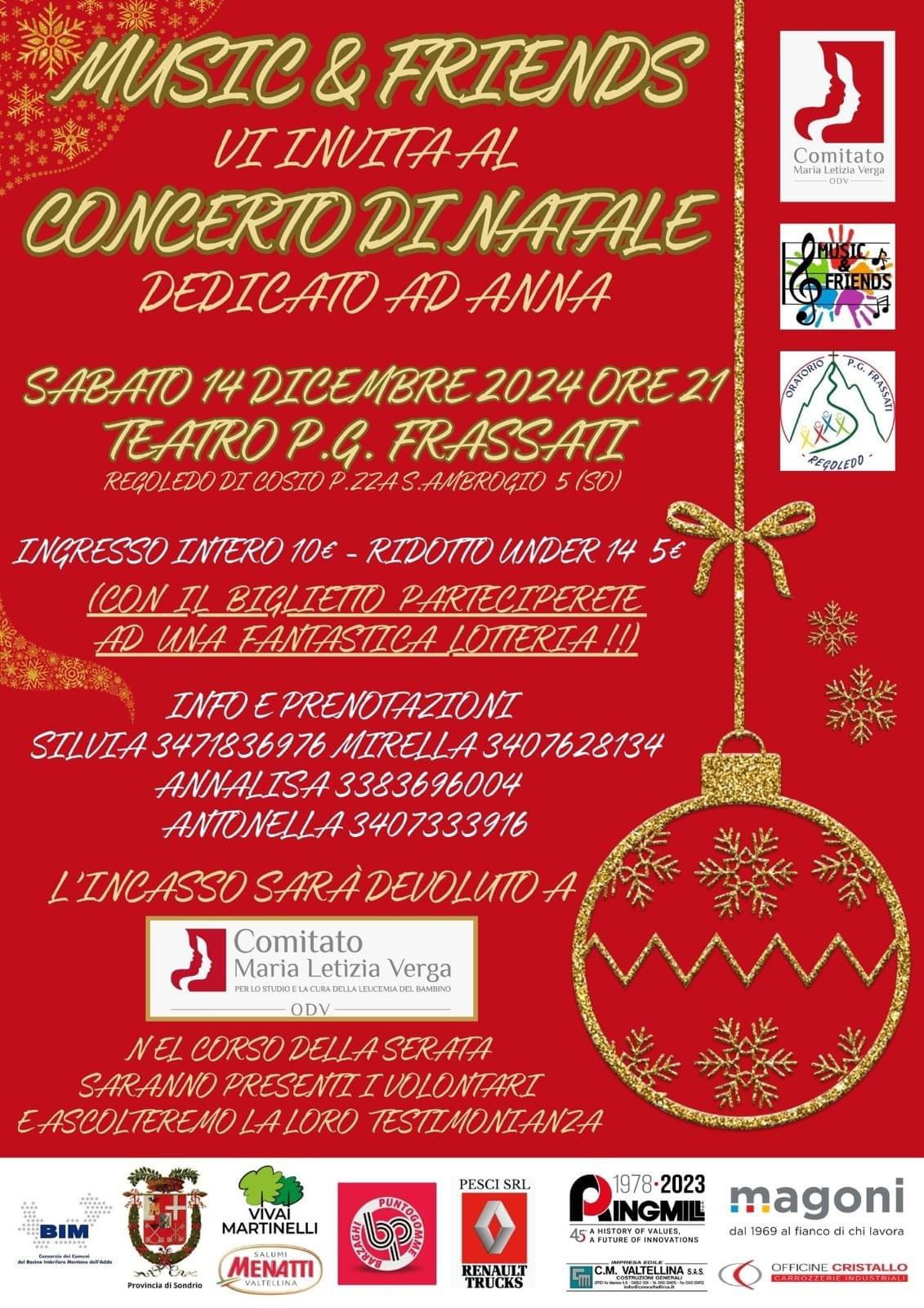 Concerto benefico di Music & Friends