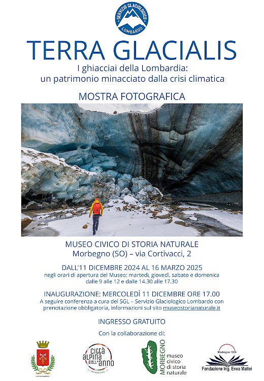 Mostra fotografica sui ghiacciai della Lombardia