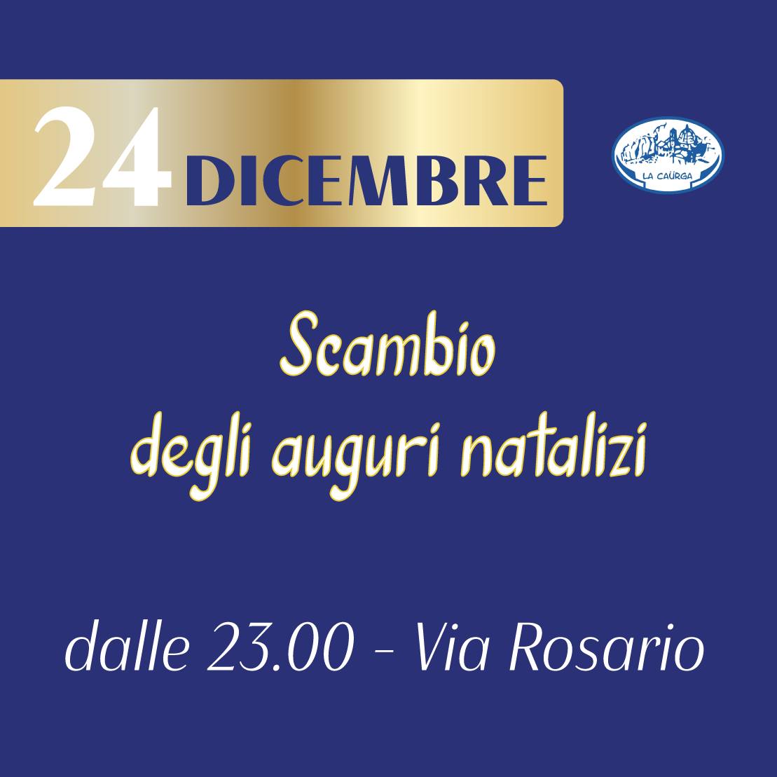 scambio di auguri