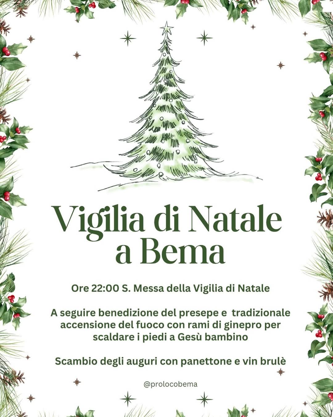 Vigilia di Natale a Bema