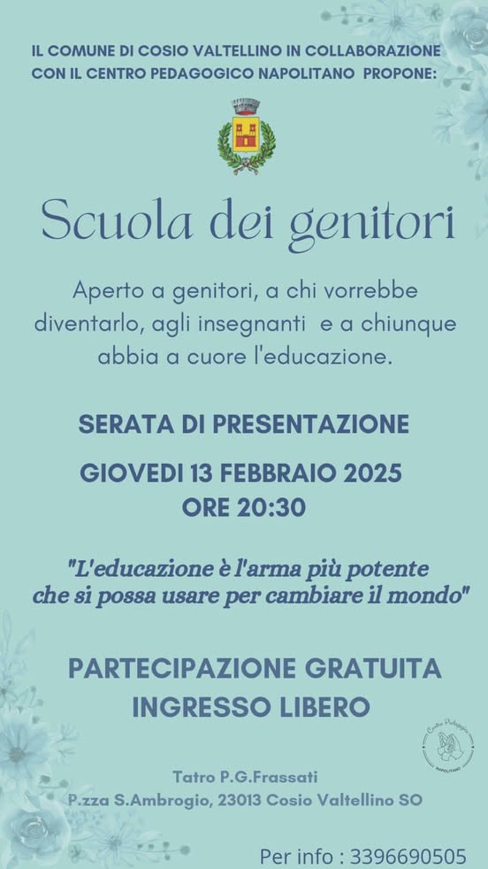 Serata di presentazione