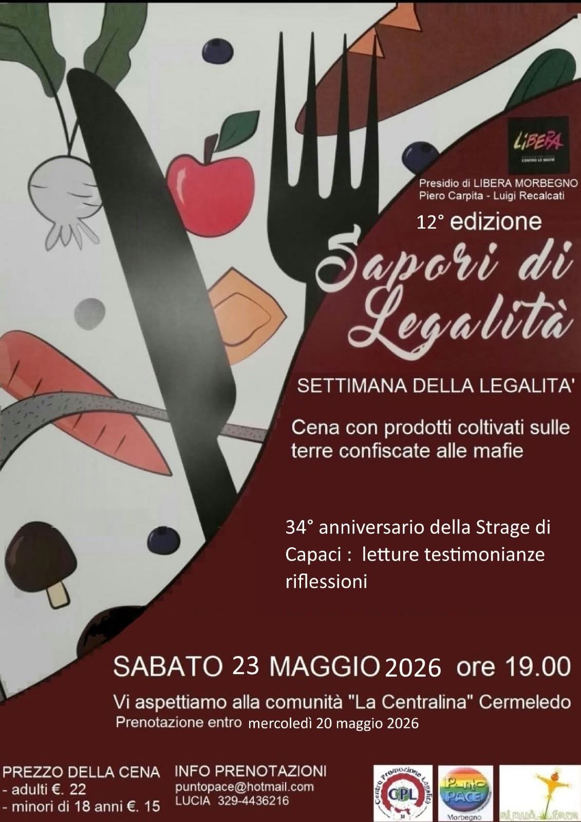sapori di legalità