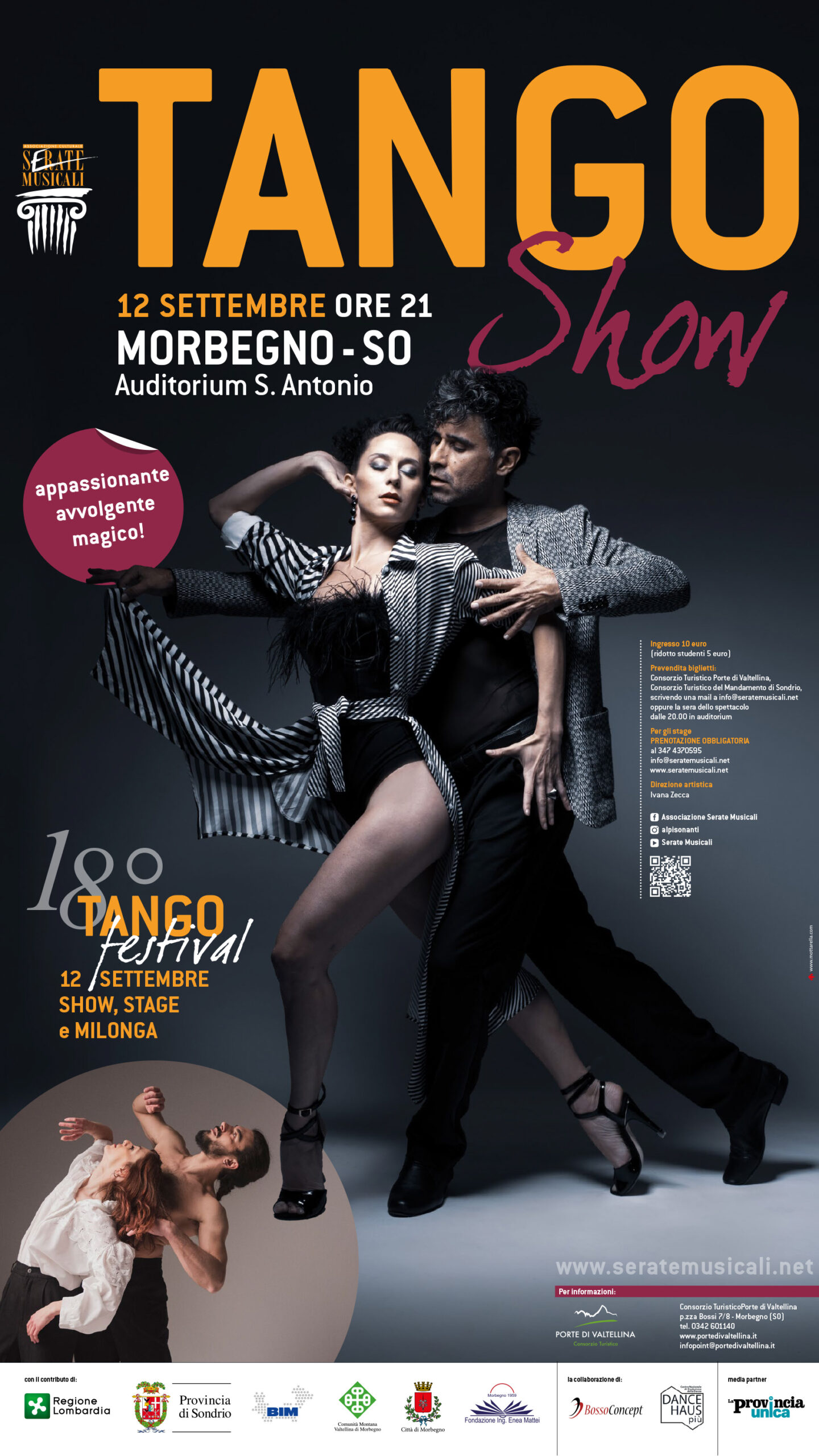 18° Tango festival a Morbegno