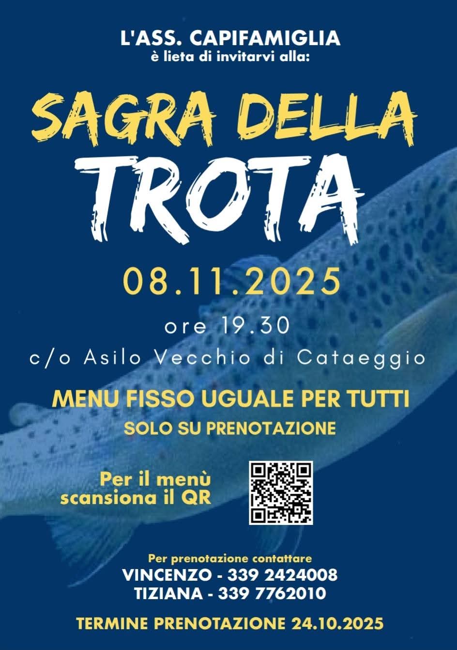 Sagra della trota in Val Masino