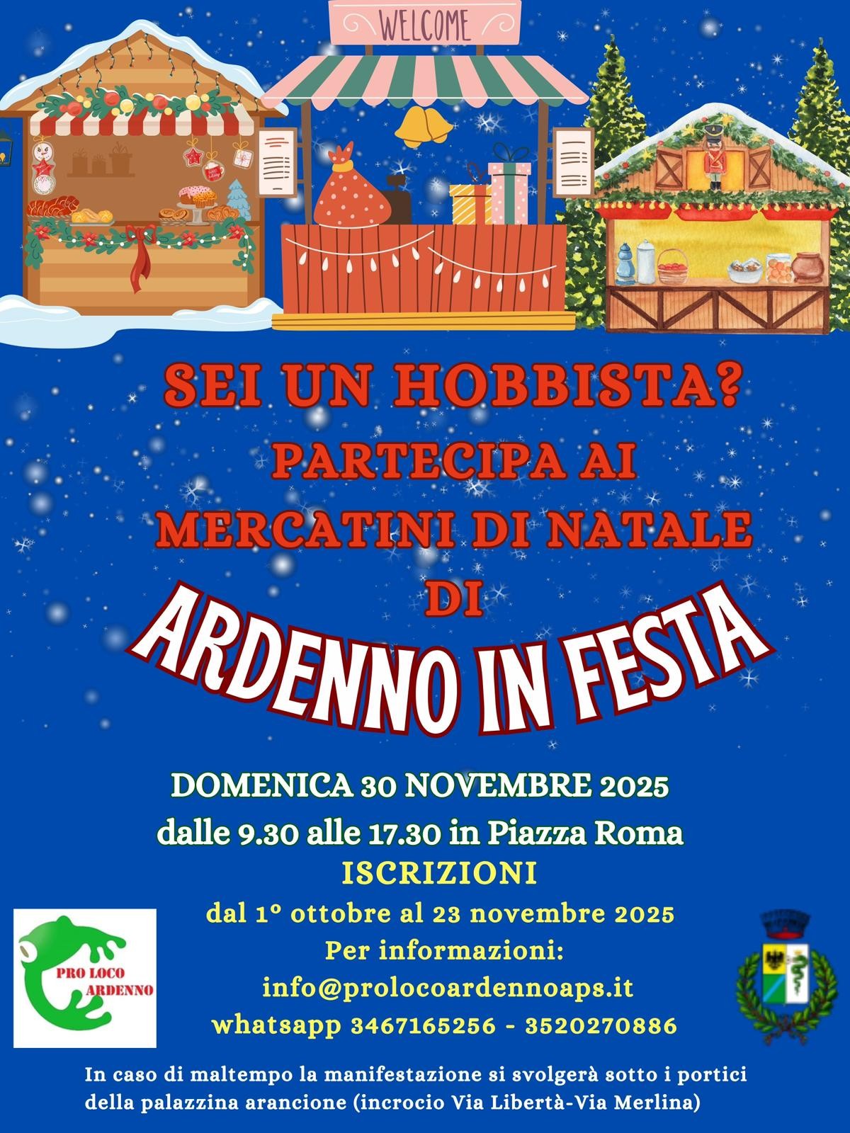 mercatino di natale Ardenno