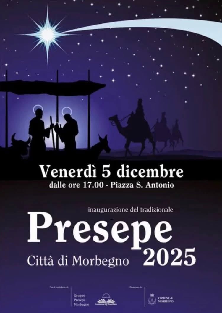 Inaugurazione del presepe in Piazza S. Antonio