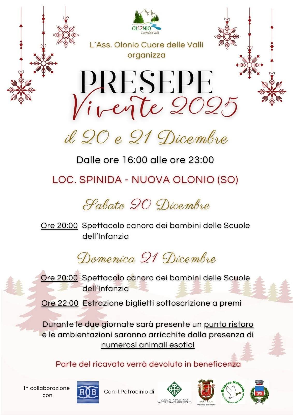 Presepe vivente 2025