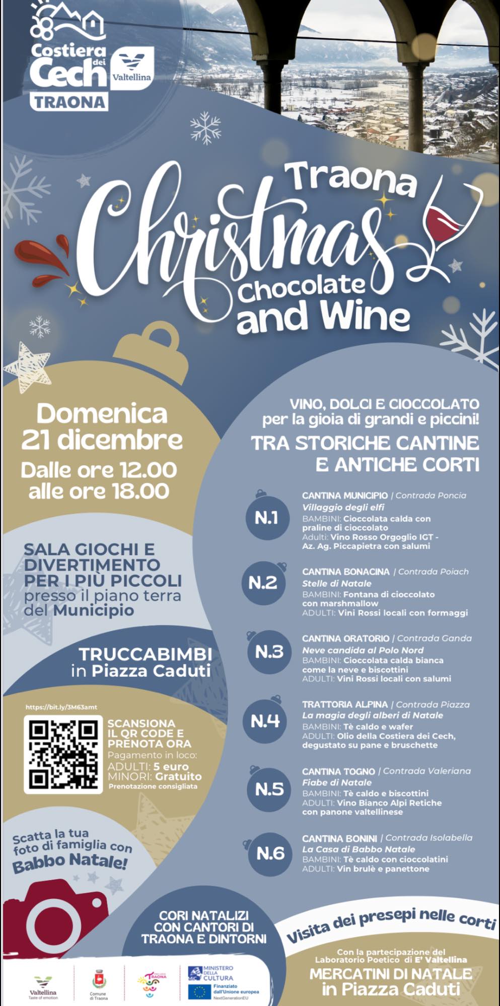 Un dolce itinerario tra cantine e corti a Traona