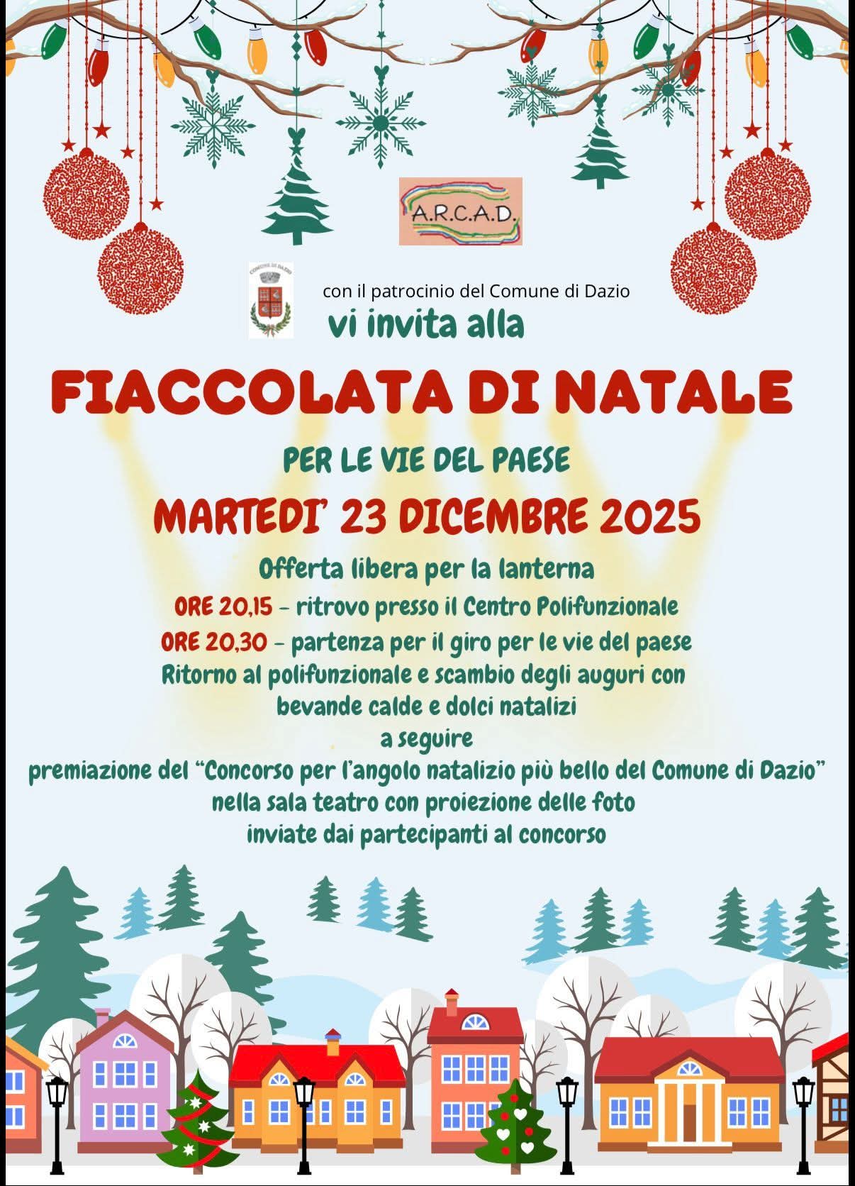 Fiaccolata Dazio