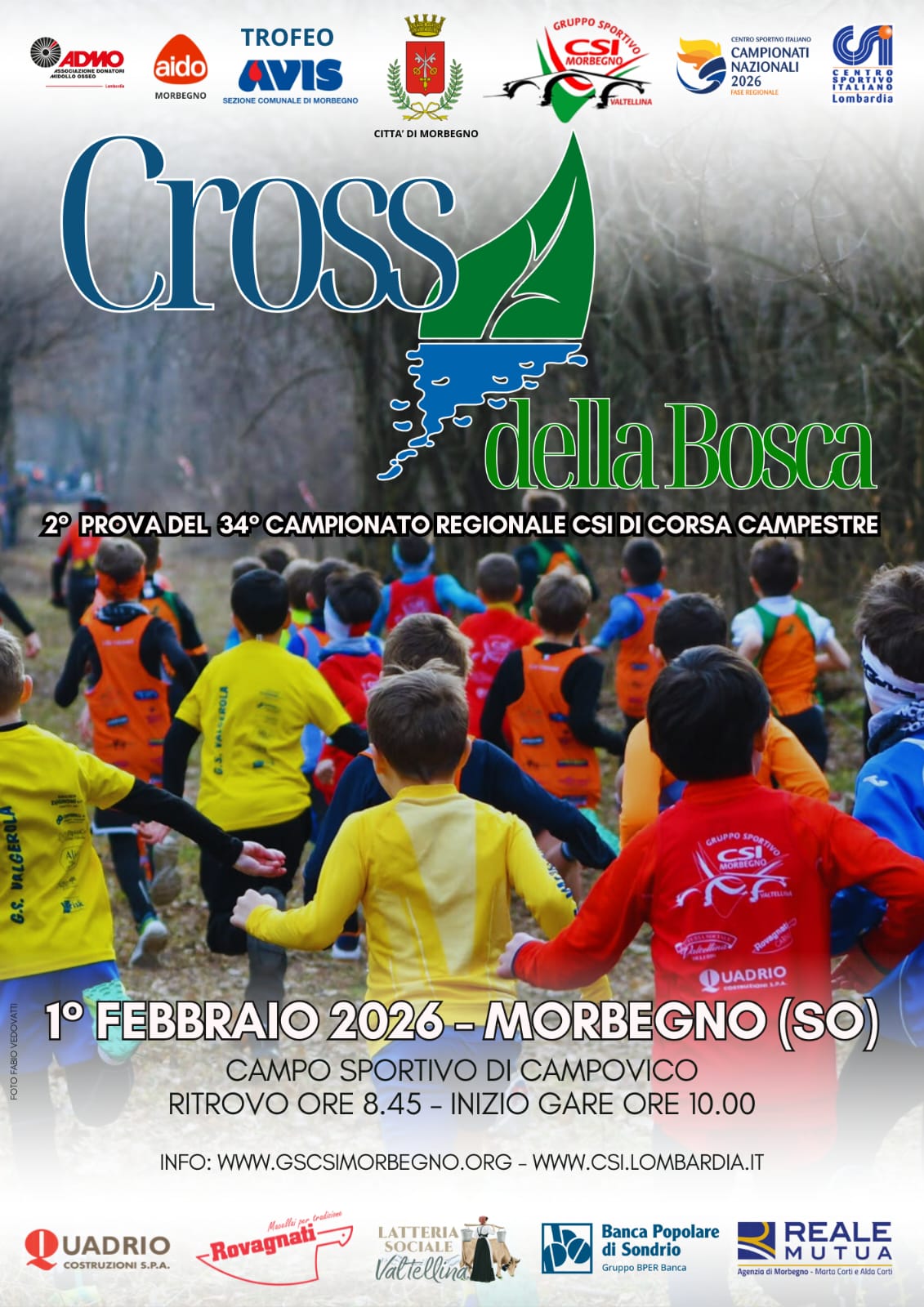 34° campionato regionale CSI di corsa campestre