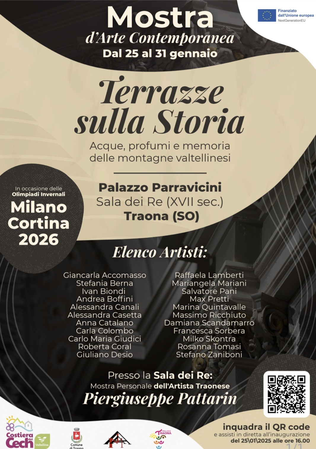 Mostra d'arte contemporanea a Traona