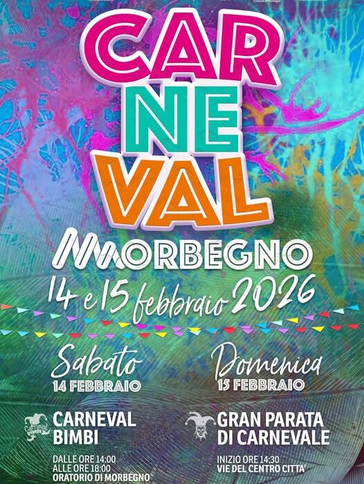 Torna il Carneval Morbegno: due giorni di festa per grandi e piccini