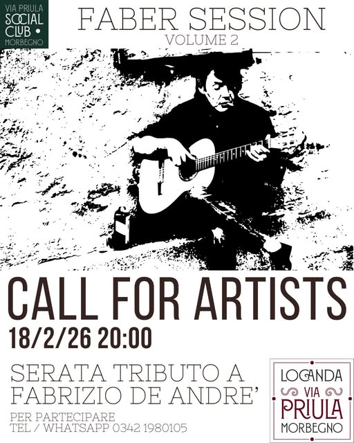 Serata tributo a Fabrizio De Andrè