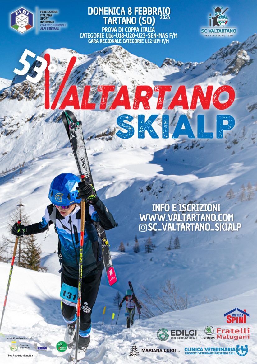 Gara di scialpinismo in Val Tartano