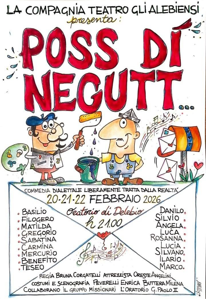 commedia in dialetto a Delebio