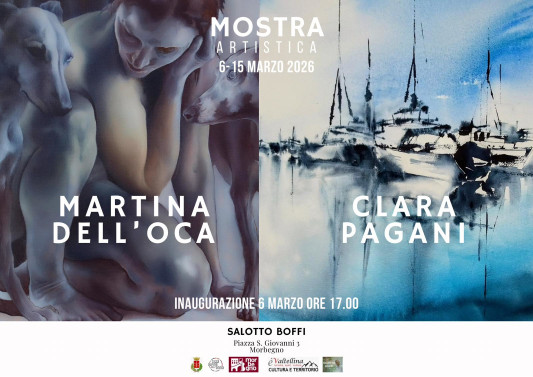 Mostra artistica al salotto Boffi di Morbegno