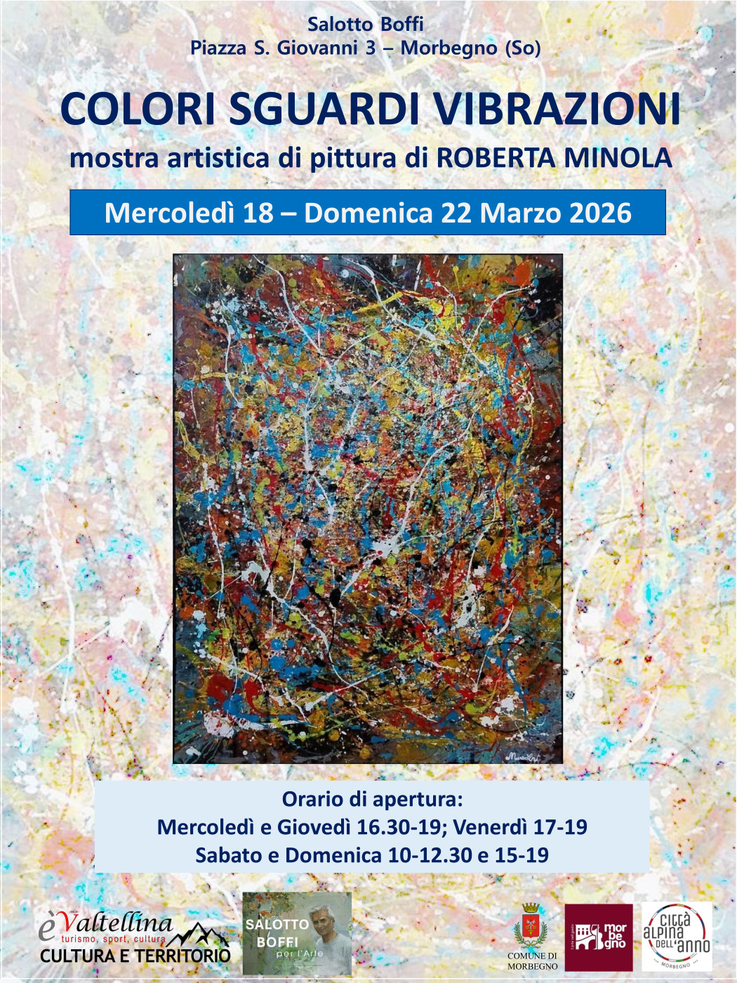Mostra di pittura al salotto Boffi
