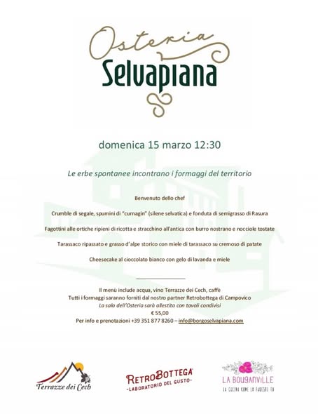 Pranzo al Borgo Selvapiana