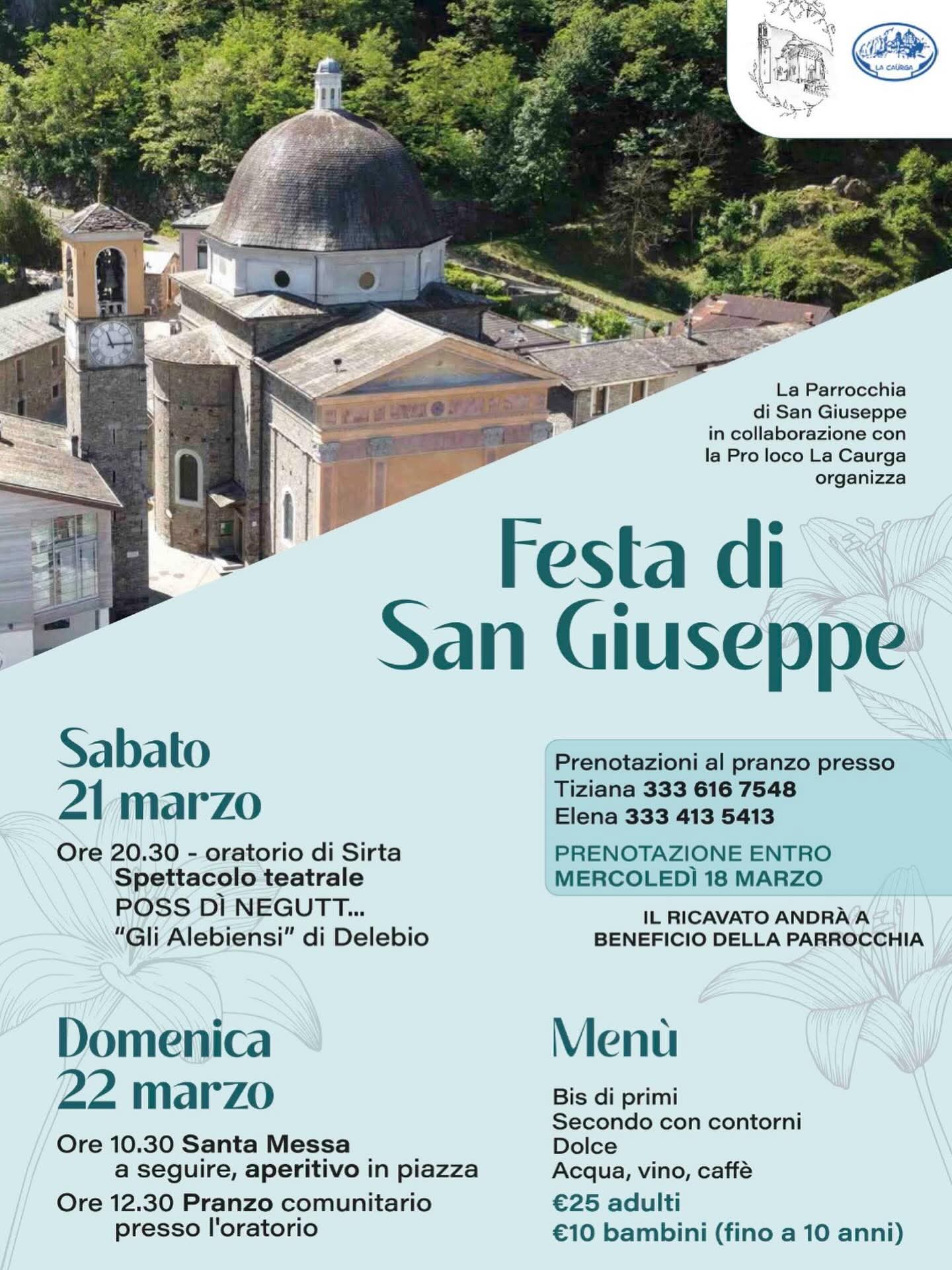 Festa di S. Giuseppe alla Sirta