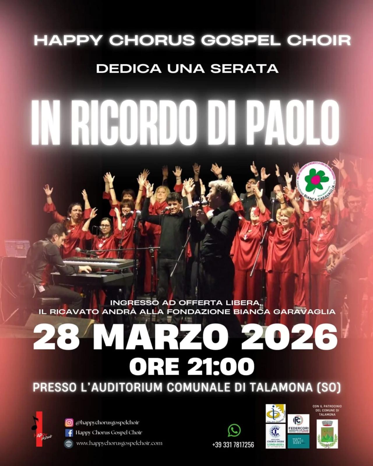 Concerto gospel dell'Happy Chorus