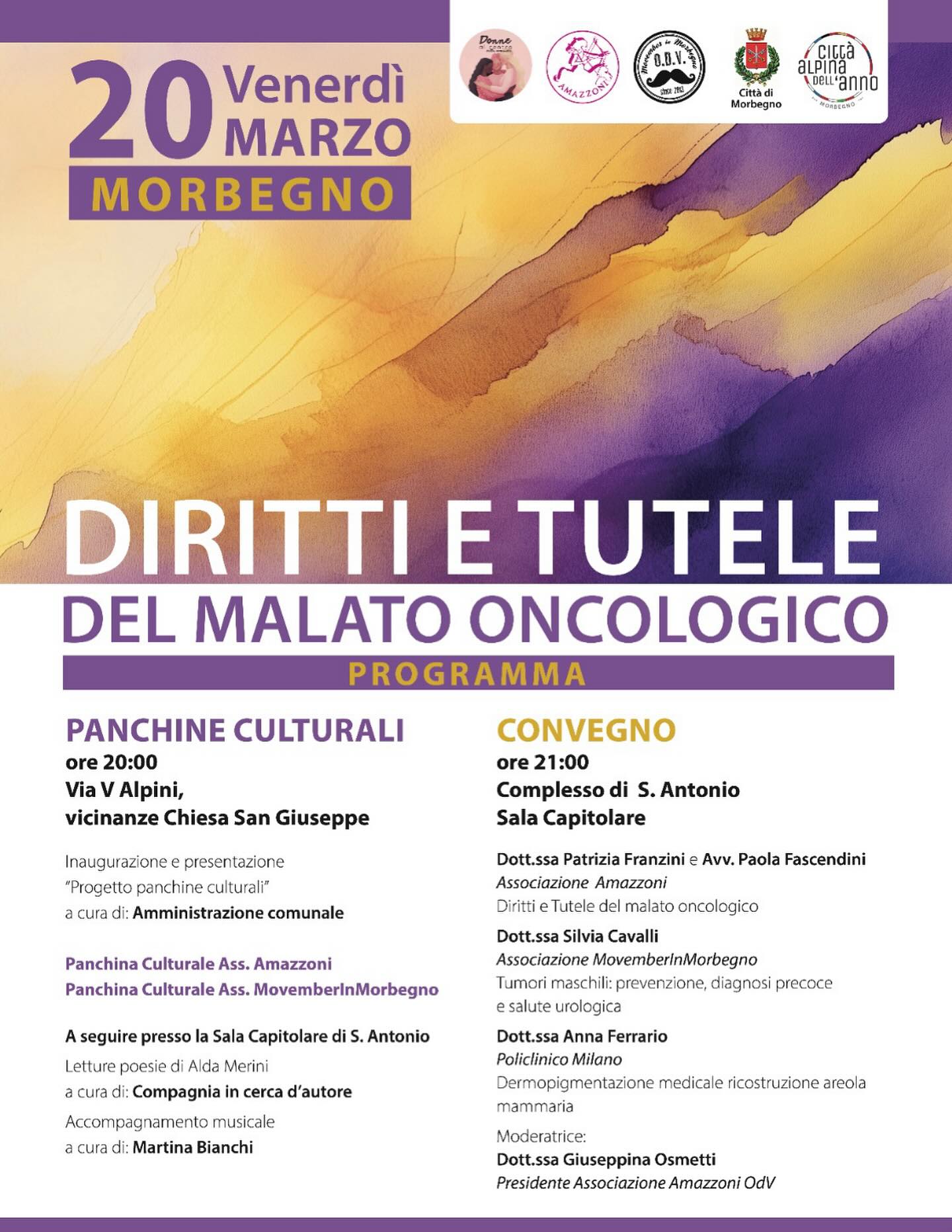 convegno diritti e tutele del malato oncologico