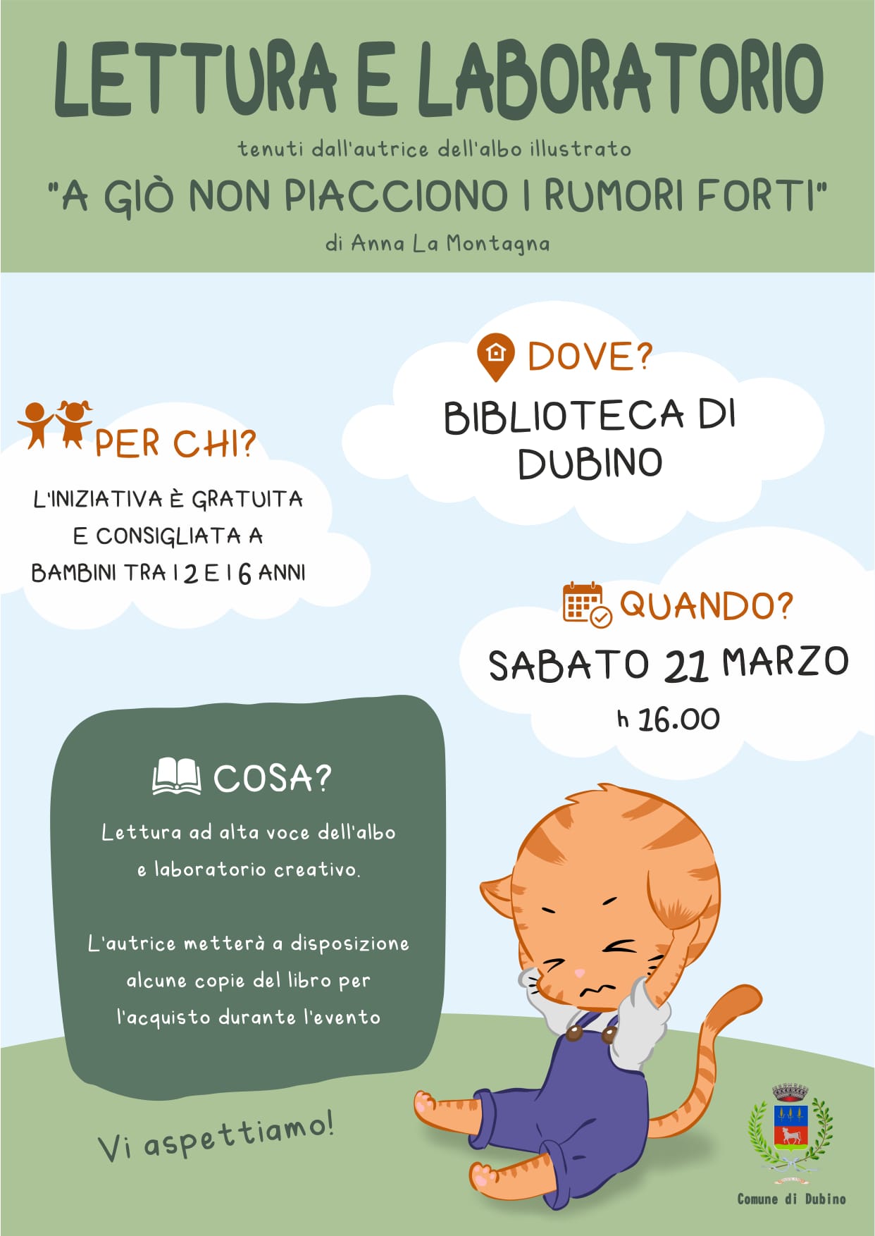 letture e laboratorio per bambini
