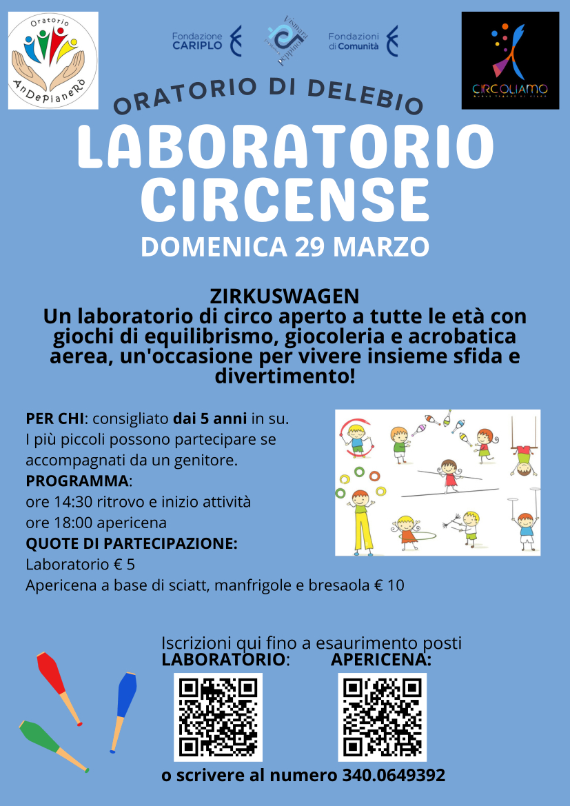 Laboratorio Circense per tutte le età