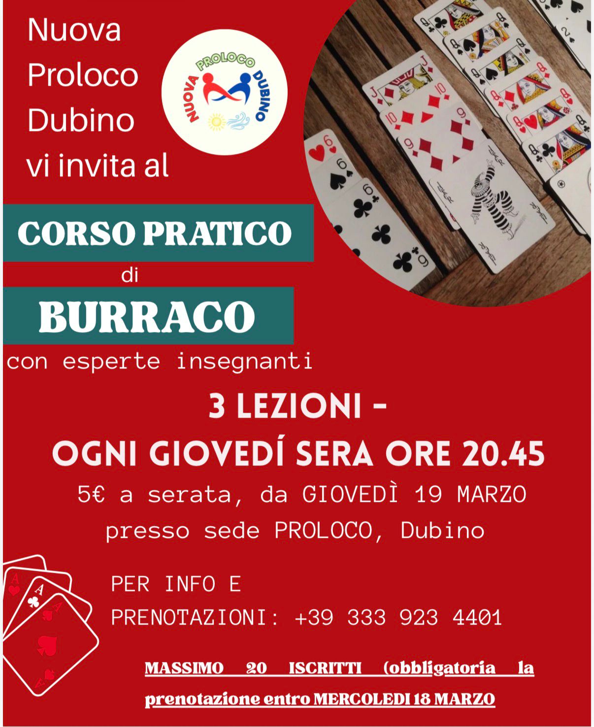 Corso pratico di burraco