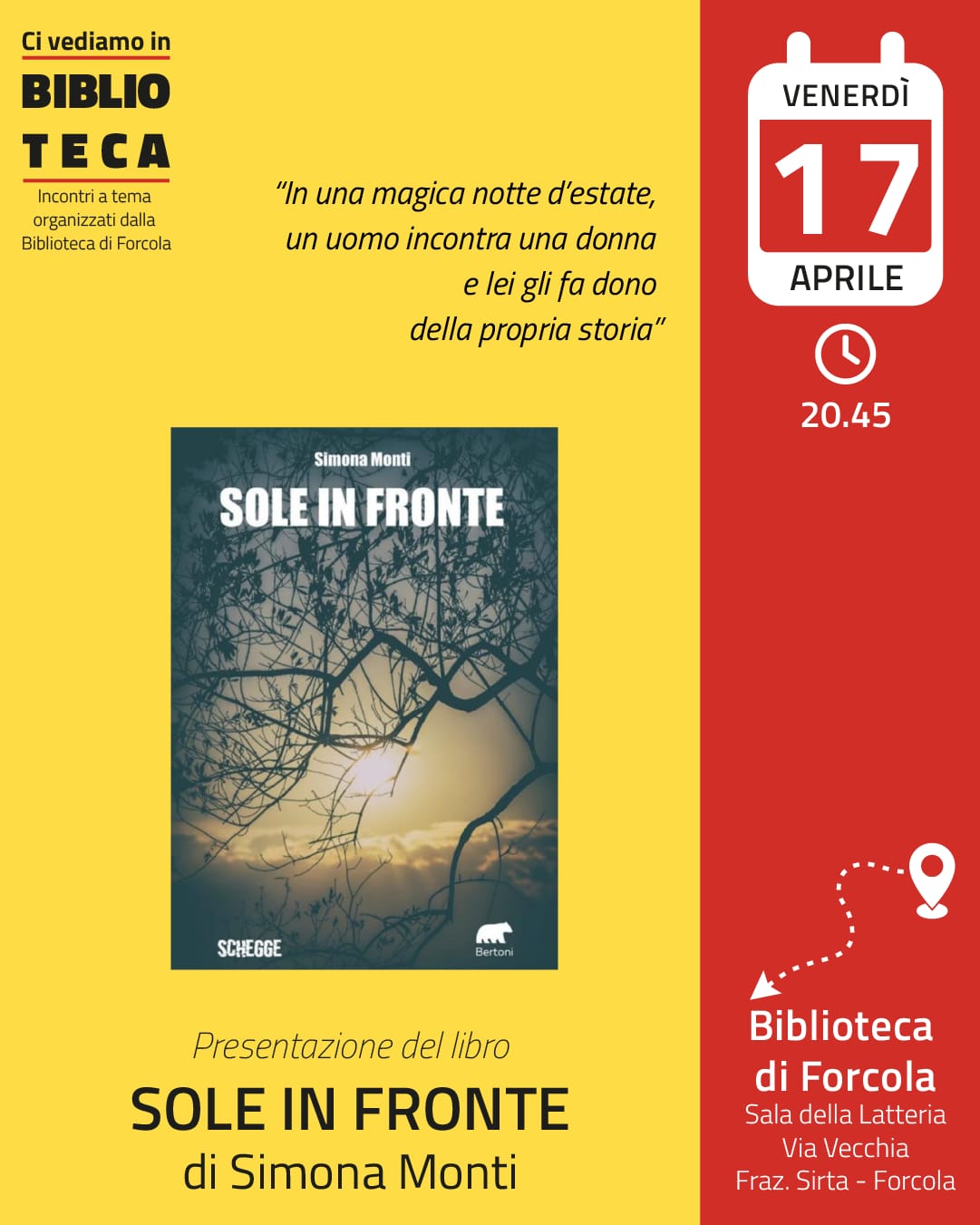 Presentazione del libro di Simona Monti