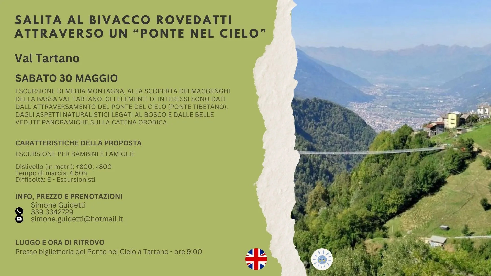 Escursione guidata adatta a famiglie con bambini