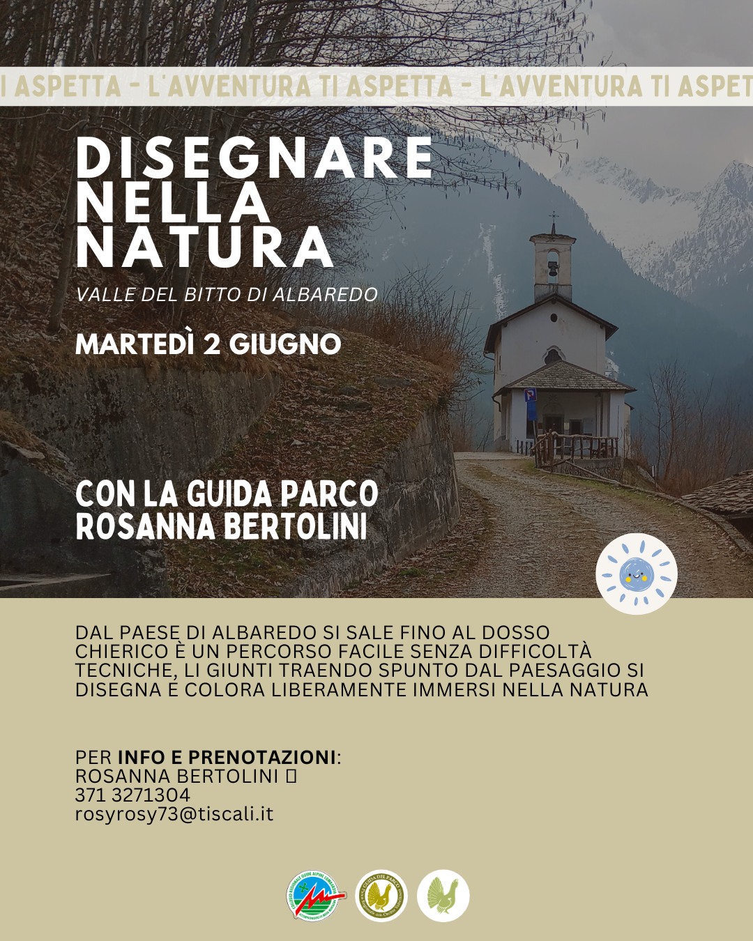 disegnare nella natura