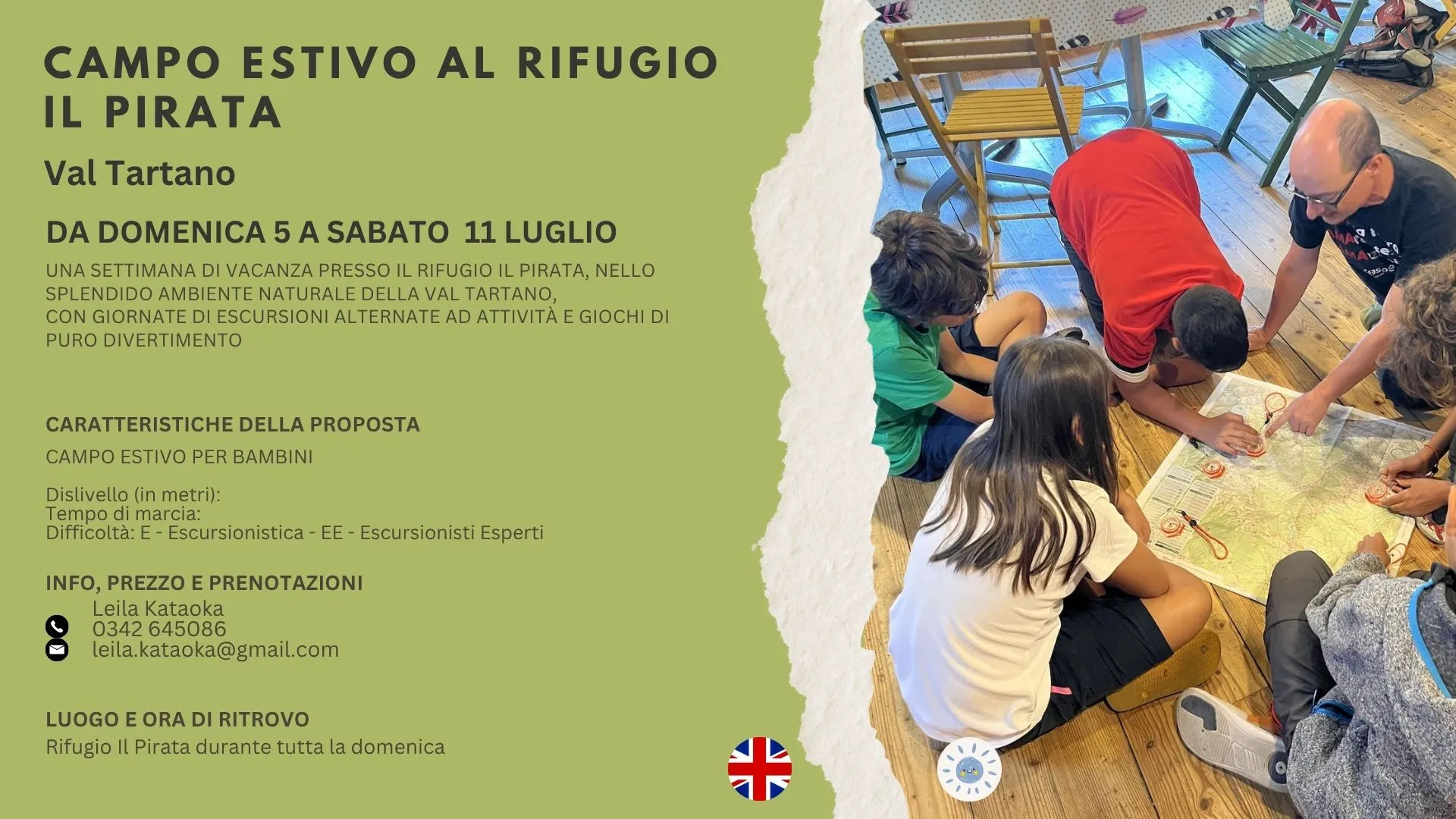 Campo estivo per bambini