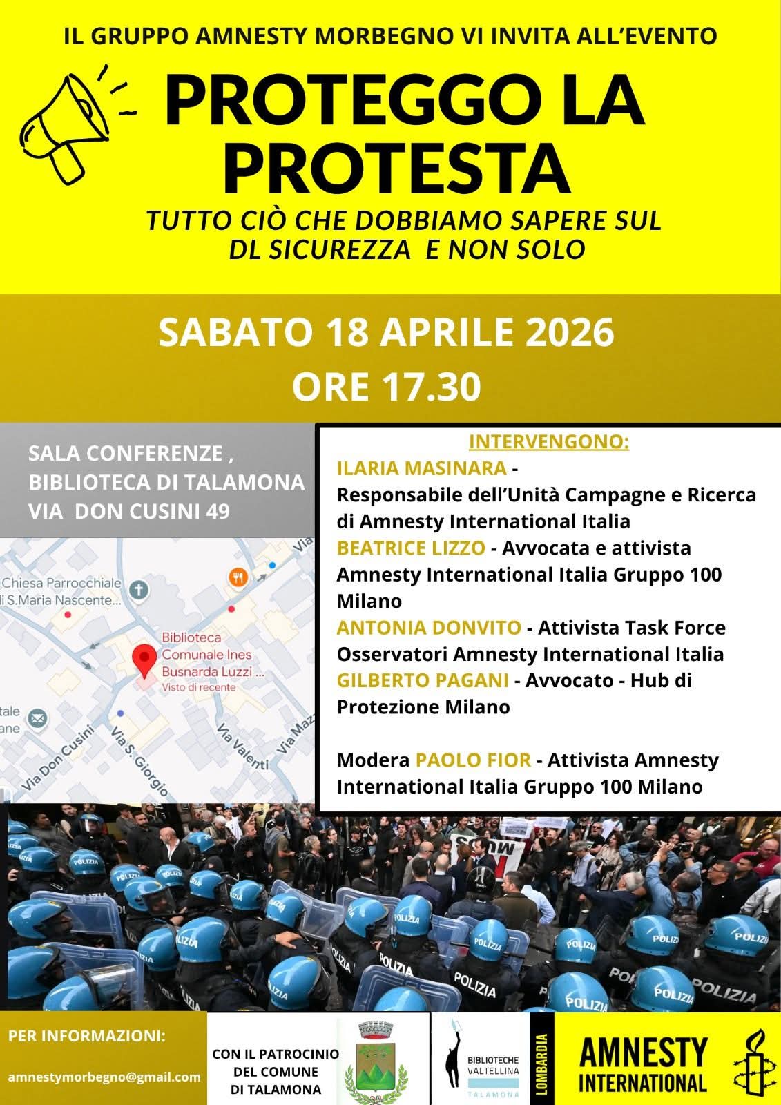 Conferenza di Amnesty International