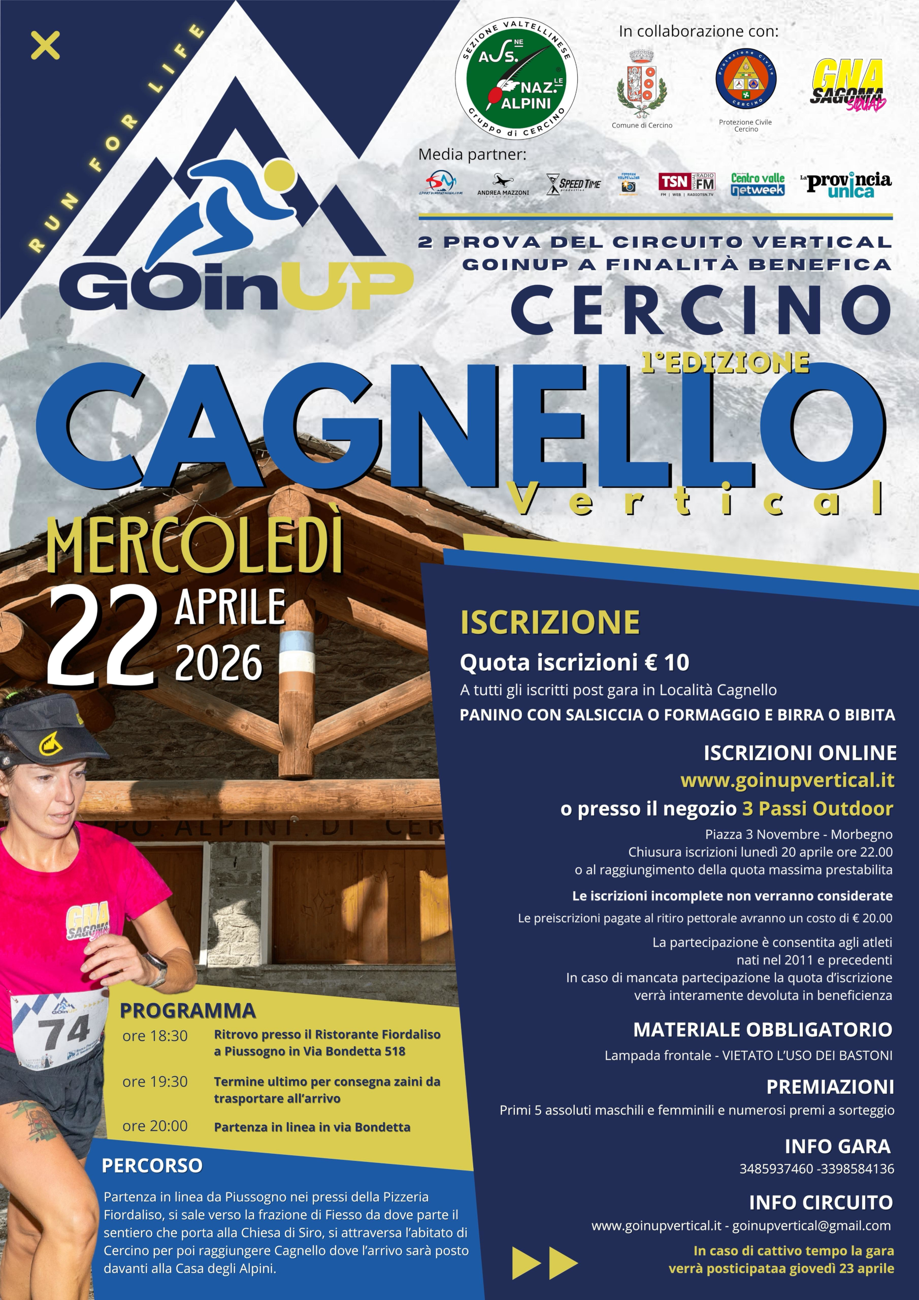 gara vertical GoinUp Piussogno - Cagnello