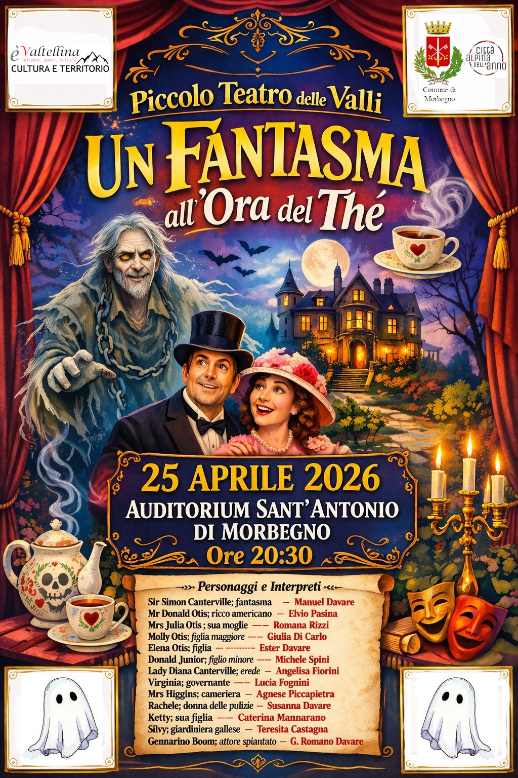 Un fantasma all'ora del the