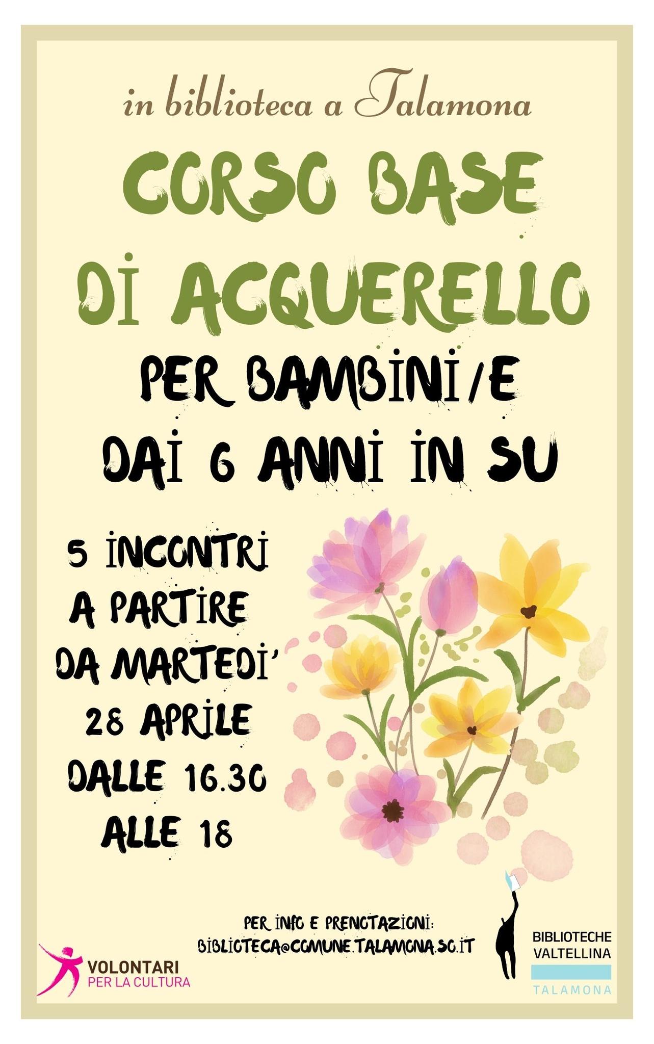 Corso base di acquarello
