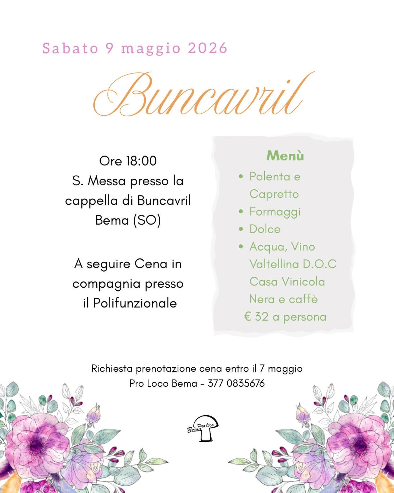 Festa del Bucavril a Bema