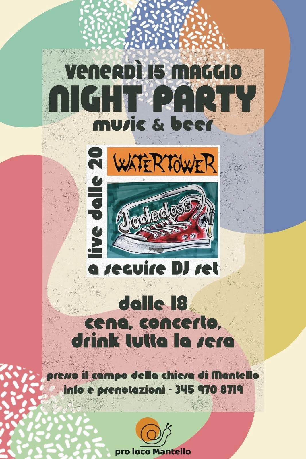 Serata con cena e concerto a Mantello