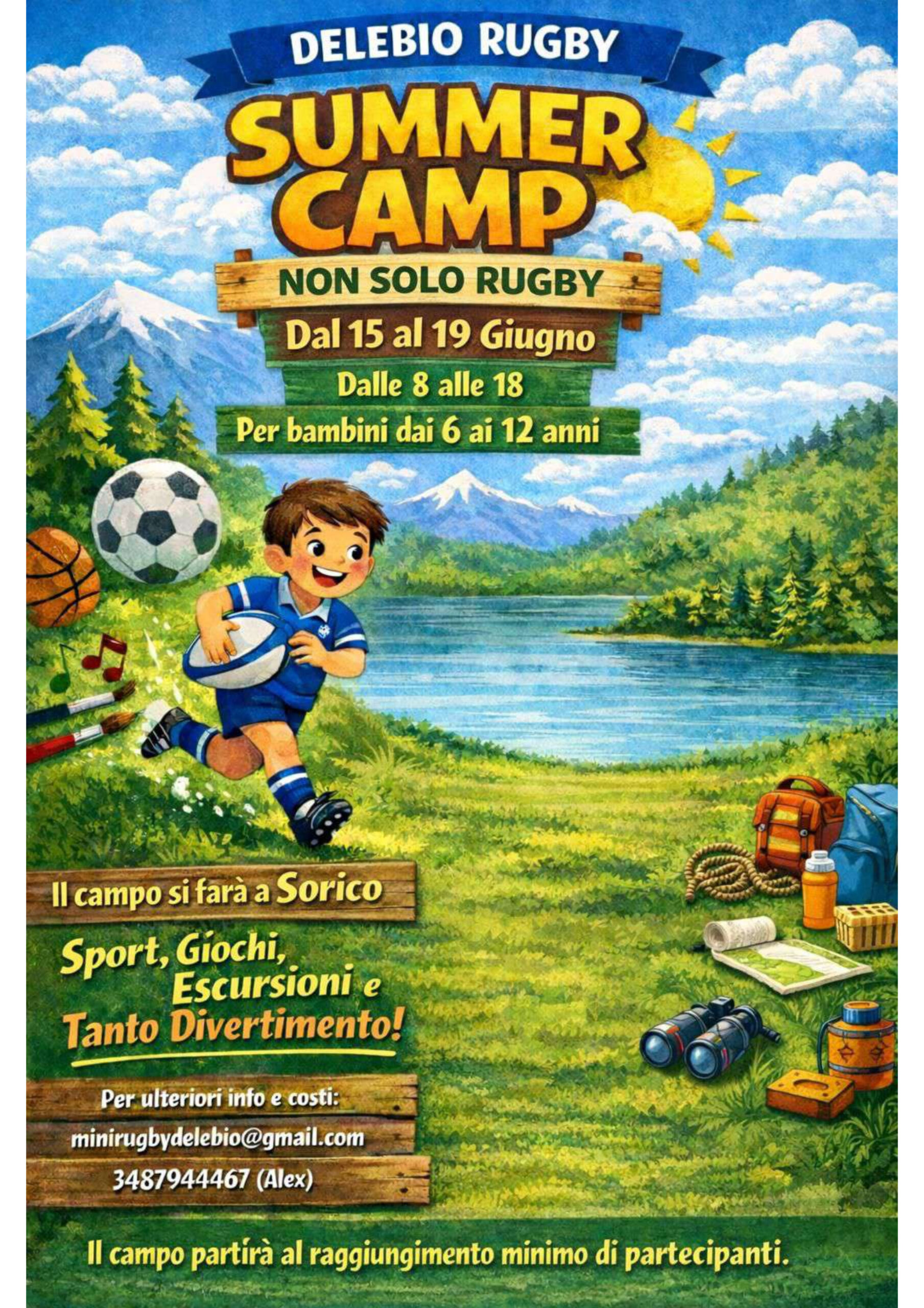Delebio Rugby Summer camp